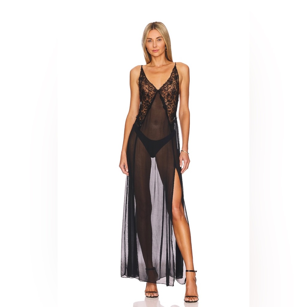 Free People Current Obsession Slip Dress